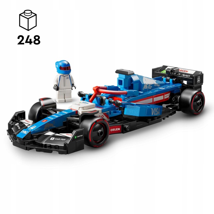 LEGO-Speed-Champions-Bolid-F1-Visa-Cash-App-RB-VCARB-01-77246-Numer-produktu-77246
