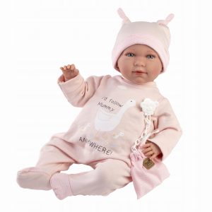 Lalka hiszpańska Llorens MIMI pijama rosa płacząca 42cm