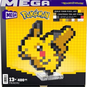 MEGA CONSTRUX KLOCKI 400 el POKEMON PIKACHU PIXEL