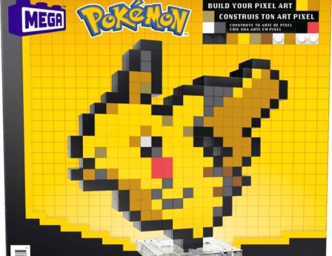 MEGA CONSTRUX KLOCKI 400 el POKEMON PIKACHU PIXEL