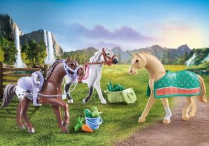 PLAYMOBIL-3-KONIE-MORGAN-QUARTER-SHAGYA-71356-Kod-producenta-71356