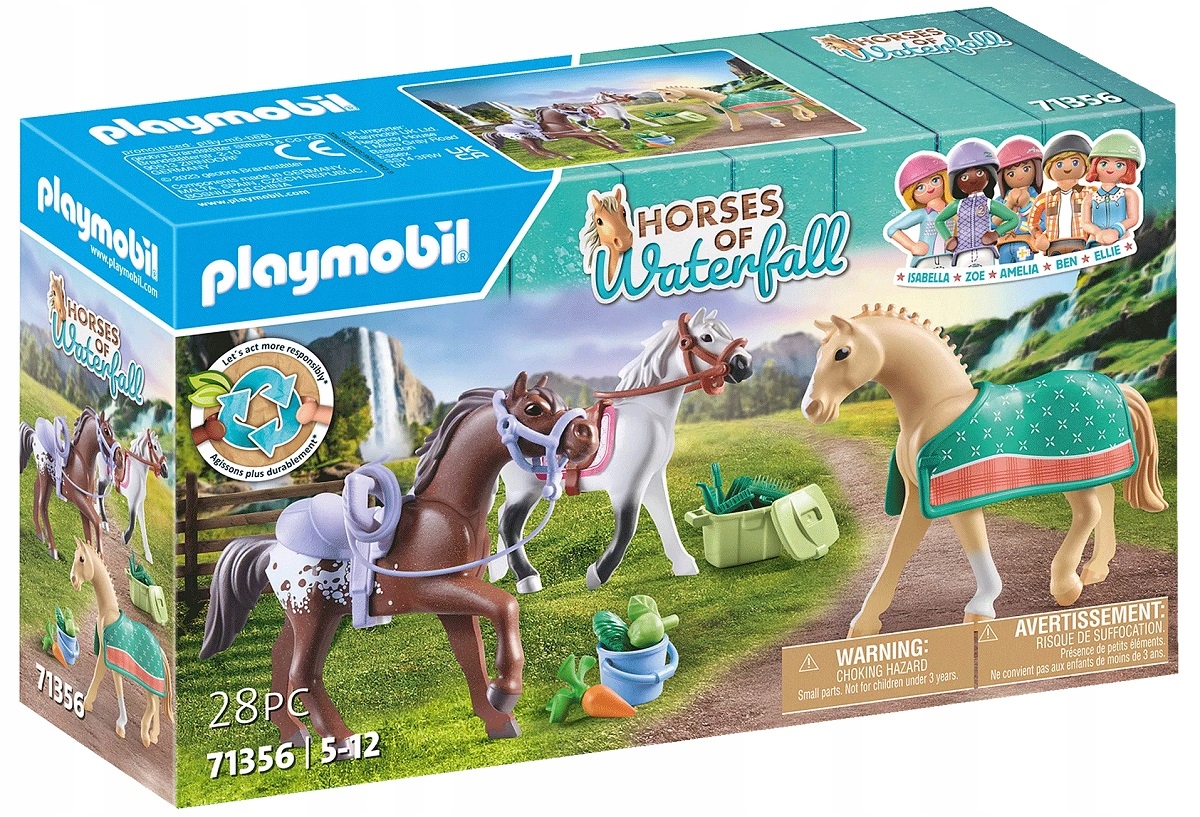 PLAYMOBIL-3-KONIE-MORGAN-QUARTER-SHAGYA-71356