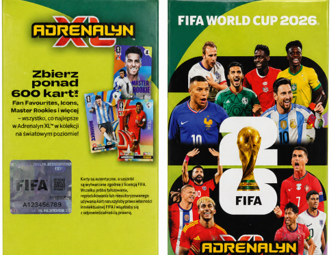 KARTY PIŁKARSKIE FIFA World Cup 365 Adrenalyn AXL 2026 Blister EKSKLUZYWNY