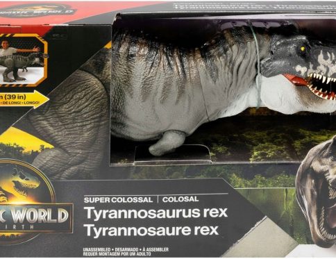JURASSIC WORLD SUPER COLOSSAL T-REX JGB52 OGROMNY TYRANOZAUR Dinozaur 99cm