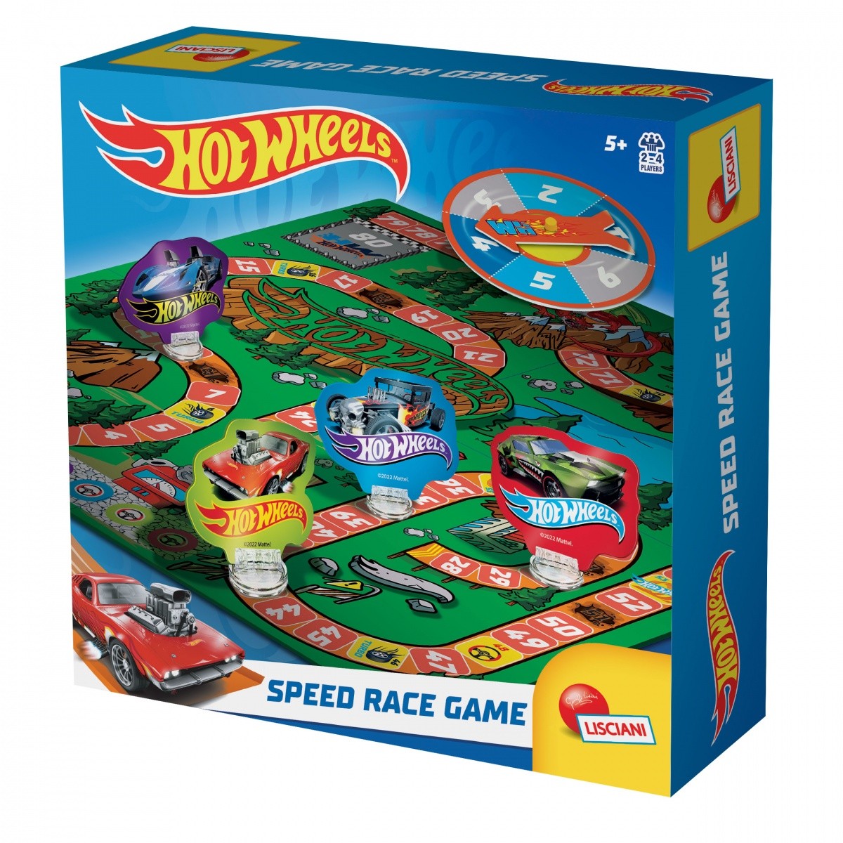 Lisciani Gra planszowa Wyścigi Hot Wheels