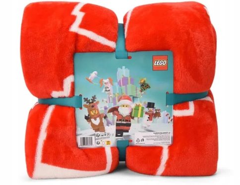 Lego kocyk polarowy świąteczny polarowy koc