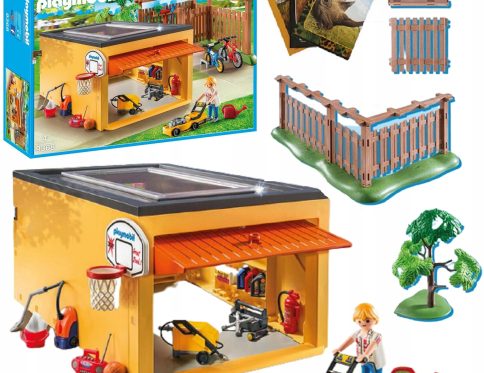 Zestaw klocków Klocki Playmobil Garaż i Parking Dla Rowerów 9368