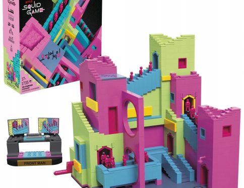 Squid Game Klocki Klatka schodowa Staircase Collector Building Set