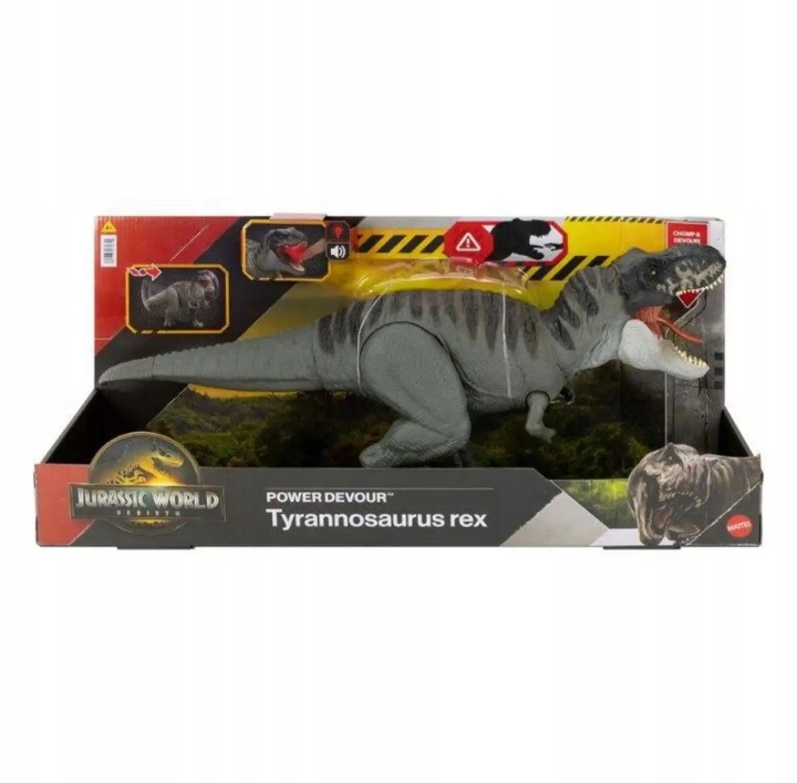 Dinozaur-Jurassic-World-T-rex-Power-Devour-Figurka-Tyranozaur-JCH02-Kod-producenta-JCH02