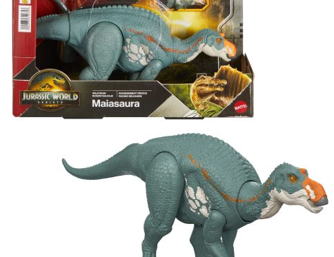 Dinozaur z dźwiękiem Majazaura Mattel Jurassic World Wild Roar Maiasaura
