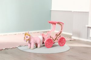 Wozek-karoca-dla-lalki-Baby-Annabell-kareta-z-koniem-Pony-kucyk-konik-Stan-opakowania-oryginalne