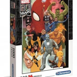 PUZZLE 1000 EL MARVEL 80 LAT CLEMENTONI 39534