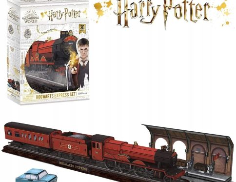 Puzzle Cubic Fun 3D Harry Potter Ekspres do Hogwartu 180 el