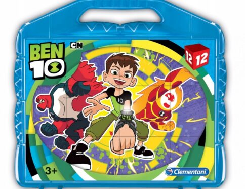 KLOCKI OBRAZKOWE BEN 10 12 EL CLEMENTONI 41188