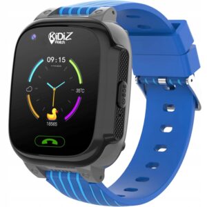 PREZENT ZEGAREK SMARTWATCH DLA DZIECKA KiDiZ Top niebieski FULL OPCJA