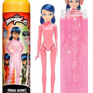 MIRACULOUS Lalka Niespodzianka TUBA Transformacja Marinette BIEDRONKA KWAMI
