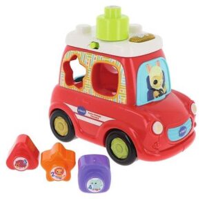 Sorter autko vTech 61487 POJAZD AUTO MAŁEGO KIEROWCY SAMOCHÓD SORTER TREFL