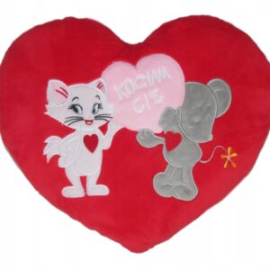 MASKOTKA N WALENTYNKI SERCE KOCHAM CIĘ 57 CM WALENTYNKI WALENTYNKOWA