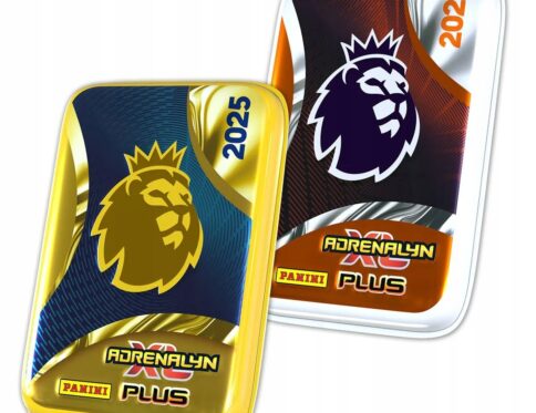 PREMIER LEAGUE 2025 PLUS KARTY MINI PUSZKA KOLEKCJONERA