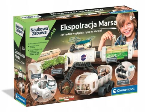 ZESTAW NAUKOWY EKSPLORACJA MARSA CLEMENTONI 50734