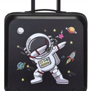 KOSMOS PLANETY WALIZKA KABINOWA DZIECI BAGAŻ 4 KÓŁKA KOSMONAUTA