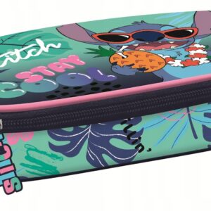 Piórnik saszetka usztywniona z klapką Stitch Stay Cool St.Majewski