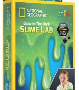 Zestaw ze świecącą w ciemności masą slime Elbrus National Geographic