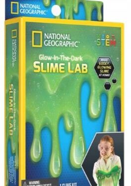 Zestaw ze świecącą w ciemności masą slime Elbrus National Geographic