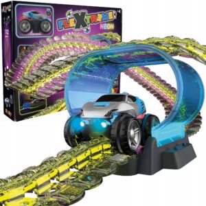 Tor samochodowy Smoby FleXtreme Neon Set SMOBY