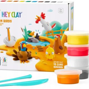 Hey Clay masa modelina Ptaki z Farmy 15020