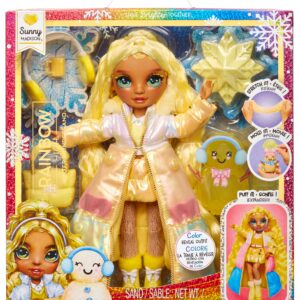 Lalka z akcesoriami Rainbow High Winter Wonderland Sunny Madison 28 cm