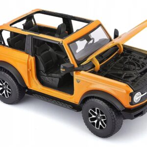 MAISTO 2021 FORD BRONCO BADLANDS ZŁOTY1:18 NOWY METALOWY MODEL 31457