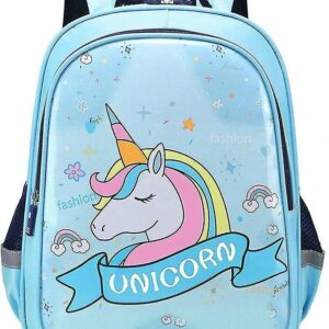 Plecak szkolny wycieczkowy unicorn jednorożec plecaczek wielokomorowy