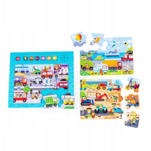 Puzzle: Dźwięki wokół nas - Pojazdy