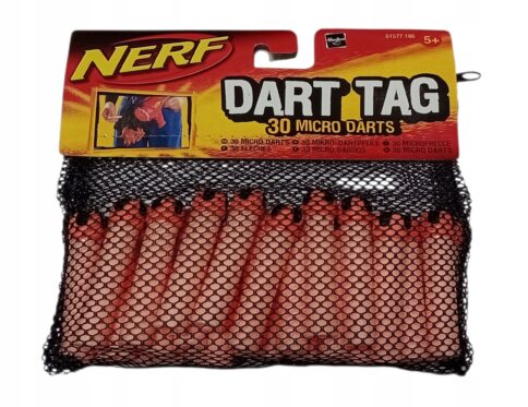 STRZAŁKI PIANKOWE NERF DART TAG 30 MICRO DARTS HASBRO