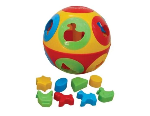 Sorter kształtów Kula edukacyjna klocki Fancy Toys 2926