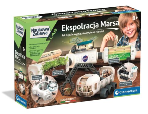 Naukowa zabawa ZESTAW NAUKOWY EKSPLORACJA MARSA CLEMENTONI 50734