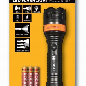 Kodak Latarka turystyczna led Focus 157+3 baterie