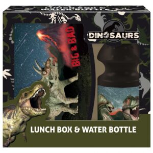 Zestaw śniadaniówka + bidon Dinozaury Lunch Box