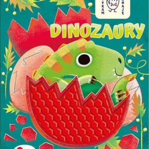 Książeczka sensoryczna Dotykam poznaję dinozaury