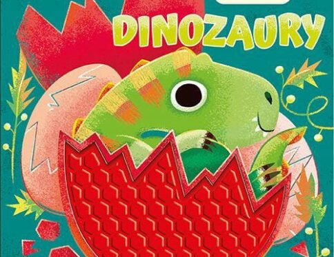 Książeczka sensoryczna Dotykam poznaję dinozaury