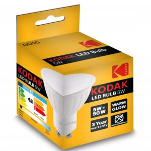 ŻARÓWKA KODAK LED GU10 5W/50W 400lm ciepłe światło