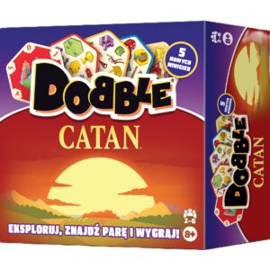 Gra planszowa Dobble Catan Rebel dobro kontra zło