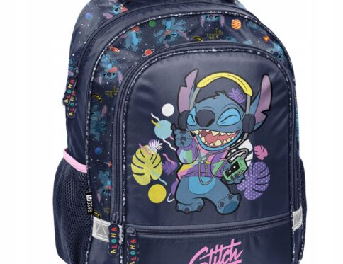Plecak szkolny wielokomorowy Lilo i Stitch Paso 19 l
