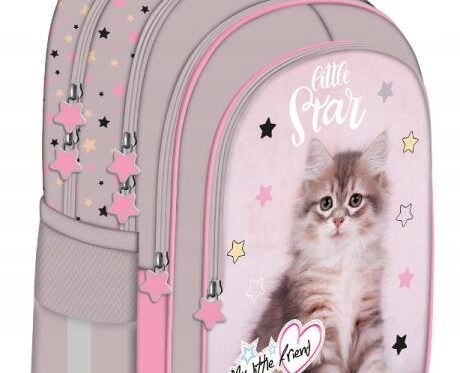 Plecak szkolny 3 komorowy Grey Cat Majewski 22 l