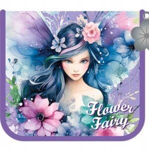 Portfelik portmonetka dziewczęca Portfel Flower Fairy Iris STNUX