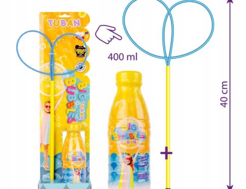 Bańki Mydlane Obręcz Motylek Tuban płyn do baniek 400 ml