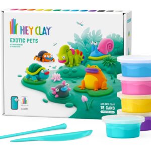 Hey Clay masa modelina egzotyczne zwierzęta