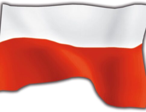 Flaga Polska flaga narodowa 70 cm x 112 cm