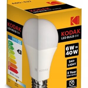 ŻARÓWKA LED E27 6W 40W 480lm G45 Kulka Day